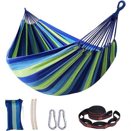 Portable Folding Canvas Camping Outdoor Swinging Tent Hammock 