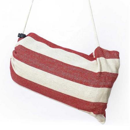 Hammock Canvas Indoor and Outdoor Cotton Solid Swing Stripe Hanging Rope Fabric Camping 