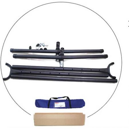 Camping Double Hammock  with steel stand and Storage Carrying Case 