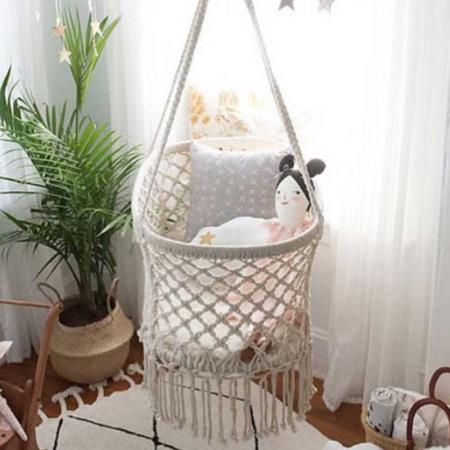 Hanging Cotton Rope Swing Chair Comfortable Hanging Chairs 