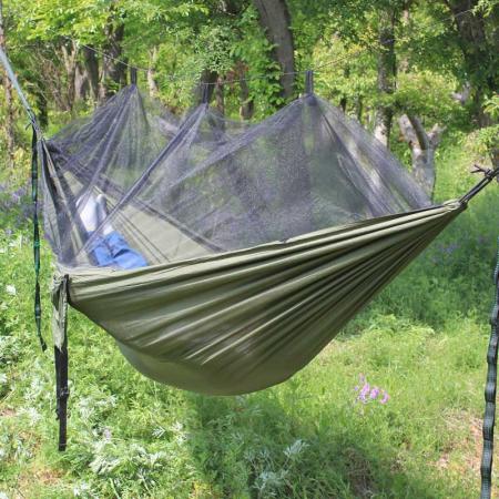 Mosquito Net Hammock For Travel Backpacking Hiking Outdoor Activities 