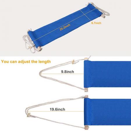 Foot Hammock Stands Footrest Adjustable Office Foot Rest Under Desk Hammock 