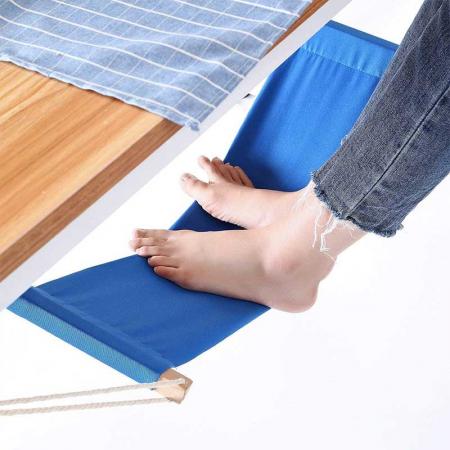 Foot Hammock Stands Footrest Adjustable Office Foot Rest Under Desk Hammock 