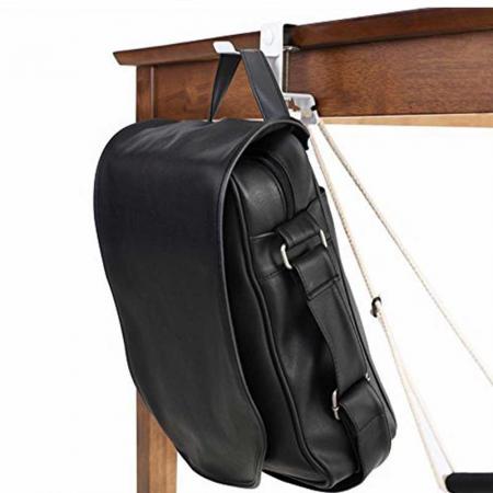 Under Desk Foot Hammock Portable Desk Feet Hammock with Headphones Holder 