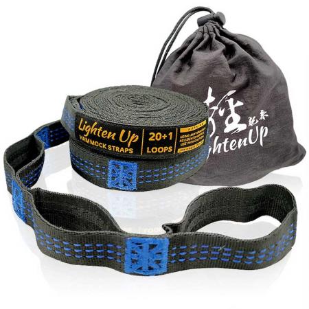 Adjustable Camping Nylon Straps Hammock tree swing straps for Hammock swing hanging strap 