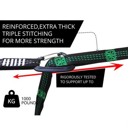 Hammock Straps Tree Straps Set Heavy Duty Camping Hammock Accessories Hammock Tree Straps 