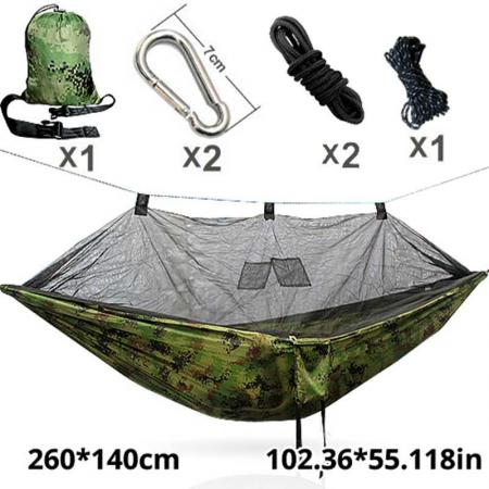 Camping Bug Net Hammock Portable Hammocks For Indoor Outdoor Hiking Camping Backpacking Travel Backyard 