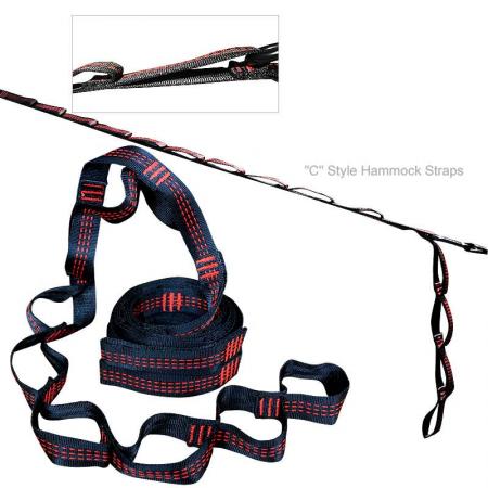 ENO Straps Hammock Straps Hammock Tree Straps Set 2 Straps Included 500 lbs Each Camping Hammock Accessories 