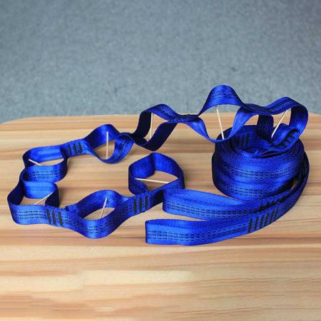Custom Logo Low MOQ Blue Hammock Straps for Hammock Suspension System Kit