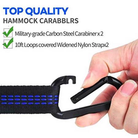 15 ft Camping Tree Straps 1800+ lbs  Hammock Straps 
