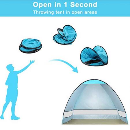 Wholesale High Quality Portable Beach Sun Shelter Sunshade Canopy Tent