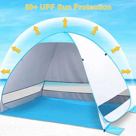 Wholesale Outdoor Beach Shelter Triangle Camping Sunshade Folding Canopy Tent