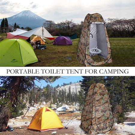 Shower Tent Privacy Tent Pop Up Shower Changing Toilet Tent with Carrying Bag for Outdoors Indoors 