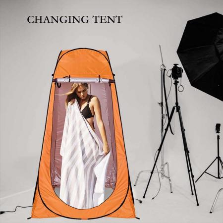Changing Room Privacy Tent Instant Portable Outdoor Shower Tent Camp Toilet for Camping and Beach 