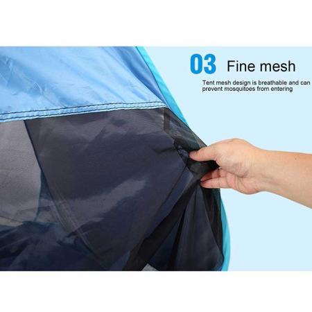 Outdoor Pop Up Beach Tent for 2-3 Person for Adults Baby Kids 