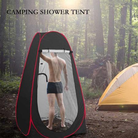 Privacy Shower Tent Portable Outdoor Sun Shelter Camp Toilet Changing Dressing Room 