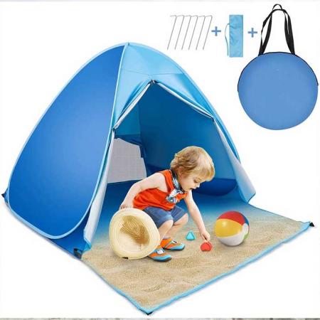 Beach tent pop-up sunshelter/sunshade automatic outdoor tent 