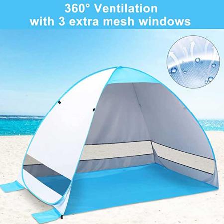 Wholesale Outdoor Beach Shelter Triangle Camping Sunshade Folding Canopy Tent 