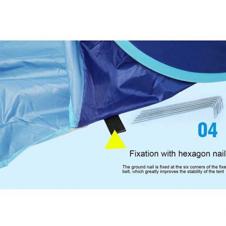 Outdoor Pop Up Beach Tent for 2-3 Person for Adults Baby Kids 