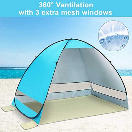 Wholesale High Quality Portable Beach Sun Shelter Sunshade Canopy Tent