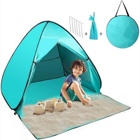 Lightweight Outdoor Fibreglass Backpacking Large Family Waterproof Folding Military Automatic pop up Beach Tent 