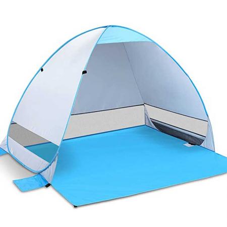 UPF 50+ folding portable beach tent with UV Sun Protection 