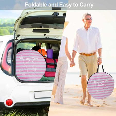 Beach Tent Beach Shade Anti UV Portable Tent Sun Shelter Pop Up Baby Beach Tent 