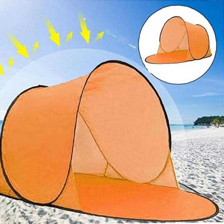 Youth Beach Shade Anti UV Instant Portable Tent Sun Shelter Pop Up Baby Beach Tent for 2-3 Person 