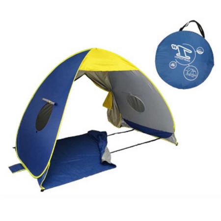Camping Tent Foldable Outdoor Lightweight Waterproof Tent as Sun Shelter 