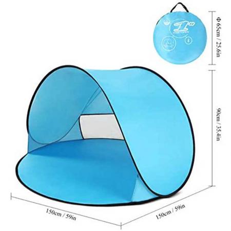 Custom Logo Baby Tent Beach Anti UV Instant Portable Tent  Pop Up Baby Beach Tent for Camping Outdoor 