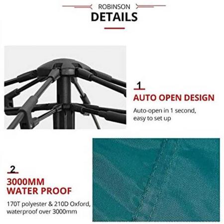 Wholesale 3-4 People Full Automatic Speed Open Tents In Stock Double Camping Tent Sun Tent