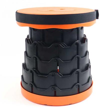New Upgraded Version Portable Telescopic Folding Stool Retractable Folding Stool 