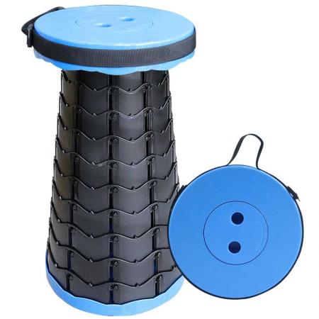 Portable Stool Folding Camping Stool Load Capacity Telescoping Foldable Stool for Outdoor Activities Mini Stool 