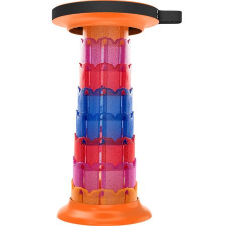 Portable Telescopic Stool Outdoor Camping Retractable Stool Fishing Hiking Travel BBQ 