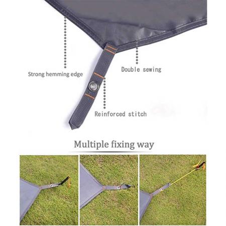 Tarp Cover Blue Waterproof Great for Tarpaulin Canopy Tent Boat RV Or Pool Cover Rain fly