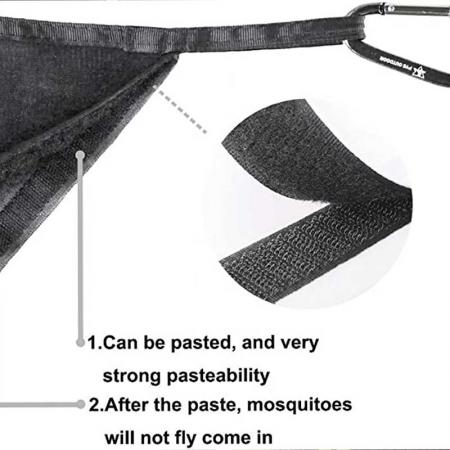 Mosquito Net Hammock Camping Bug Net with Hanging System Keeps Out for Outdoor 