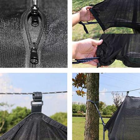 Camping Hammock With Bug Mosquito Net Keeps Out For Outdoor 