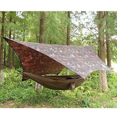 Outdoors100% Waterproof  Hammock Rain Fly & Camping Tarp 