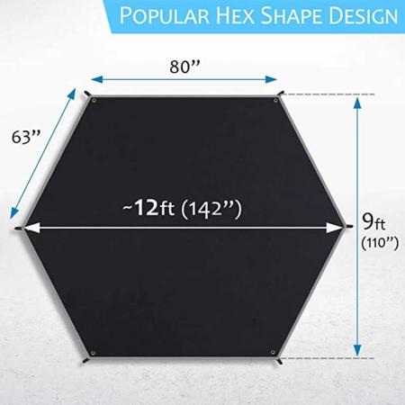 Hammock Rain Fly Waterproof and Lightweight camping tarp 