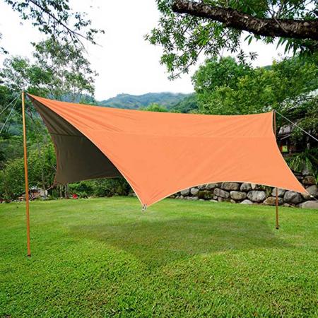 Lightweight and Waterproof Camping Tarp with Complete Accessories 