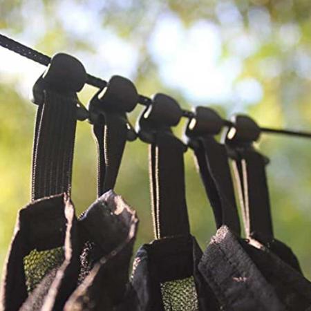 Mosquito Net Hammock with Hanging System Keeps Out The Bug Net Zipper for Easy Enter and Exit