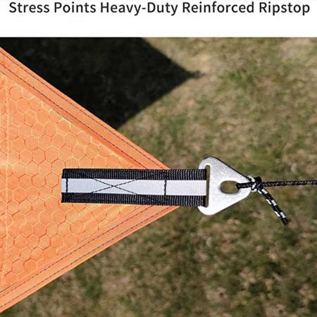 Lightweight and Waterproof Camping Tarp with Complete Accessories 