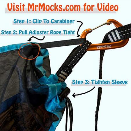 Custom Logo Mosquito Net Bug Net for Hammock with Hanging System Keeps Out for Camping Outdoor 