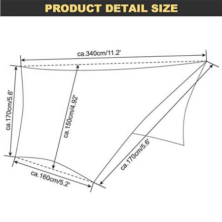 Multifunctional Lightweight camping tarp for Your Backpacking 