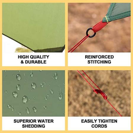 Multifunctional Lightweight camping tarp for Your Backpacking 