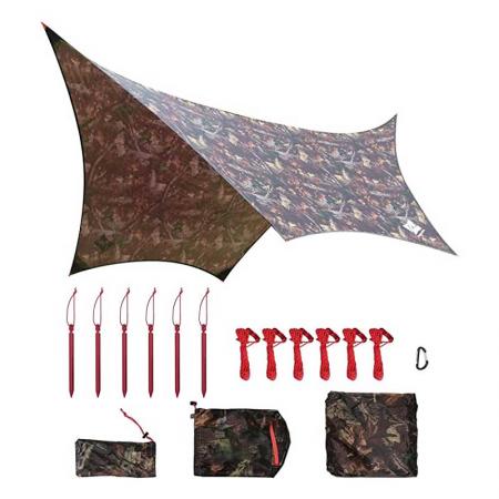 Outdoors100% Waterproof  Hammock Rain Fly & Camping Tarp 