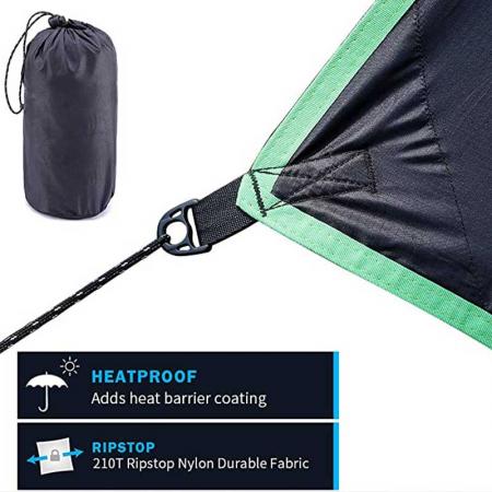 Portable Windproof Snowproof Rain Fly for Snow Sunshade 