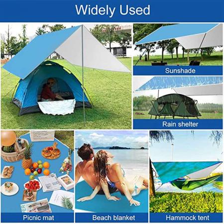 Ultralight hammock rain fly camping tarp light waterproof tent shelter canopy for outdoor events