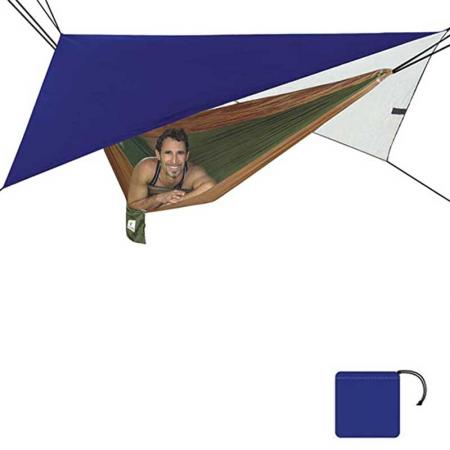 Ultralight Outdoor Beach Sun Shelter Tarp Camping Hammock Rain Fly 