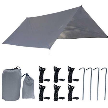 Outdoor Camping Beach Waterproof Polyester Fly Rain Fly Hammock Tent Tarp Sun Shelter 